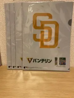 MLB サンディエゴ・パドレス クリアファイル 4枚セット