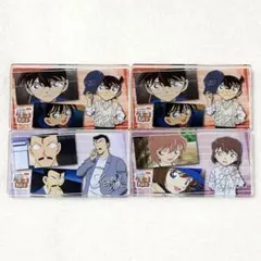 名探偵コナン コナンランド ミニアクリルブロック コナン 毛利小五郎 灰原哀