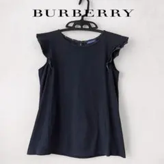 BURBERRY BLUE LABEL　フリル袖　ノースリーブ　カットソー
