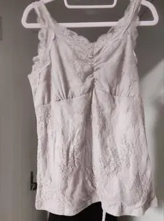 レースタンクトップ