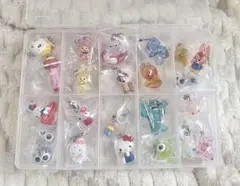 めじるしアクセサリー　はなかっぱ　キティちゃん　モンチッチ　ぷよぷよ　プーさん