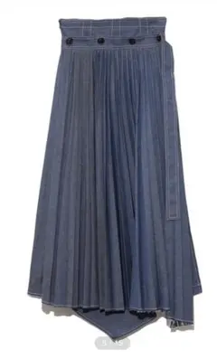 スナイデル SNIDEL プリーツレイヤードスカート