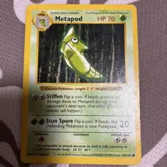 英語版初期ポケモンカードshadow less Caterpie 45/102. - メルカリ