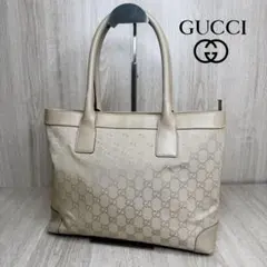 未使用級　180 GUCCI グッチ　ハンドバッグ　トートバッグ　GG柄　pg8のサムネイル