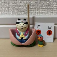デコレ コンコンブル 桃太郎猫どんぶらこセット