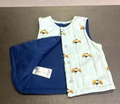 モイモルン　ベスト　90 リバーシブル