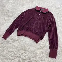 美品✨FRED PERRY ベロア Ｌサイズ Half Zip Sweatshirt(S 102：BLACK): | FRED PERRY JAPAN