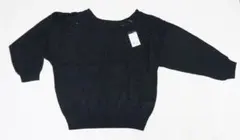 イング INGNI 黒　新品　タグ付　アンゴラ混 ニット セーター M