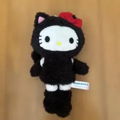 HELLO KITTY ぬいぐるみ マスコット 黒