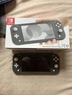 Nintendo Switch Lite グレー 本体 箱付き