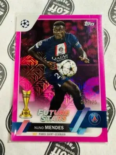 【直筆サイン入り】パリ・サンジェルマン \"ヌーノ メンデス\" のユニフォーム 直筆サイン入り】パリ・サンジェルマン 