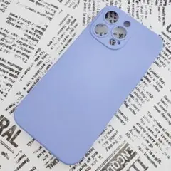 iPhone 14ProMax シリコンケース [08] ラベンダー