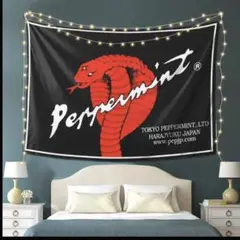 Peppermint タペストリー　 95X73　ペパーミント　クリームソーダ
