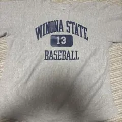WINONA STATE BASEBALLカレッジスウェットUSA製 80s