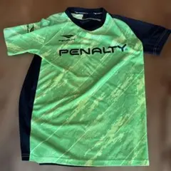 PENALTY サッカーシャツ M グリーン/ブラック