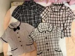 オーバーブラウス　アンジョア　可愛い　事務服　制服　セット