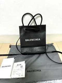 BALENCIAGA ブラック ショルダーバッグ tokyo限定 - メルカリ