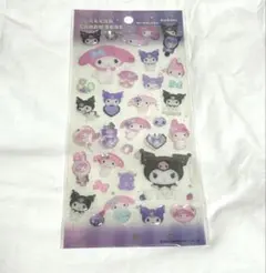 ❣️匿名配送❣️♡未開封 サンリオ マイメロディ クロミ クリアキャンディシール♡のサムネイル
