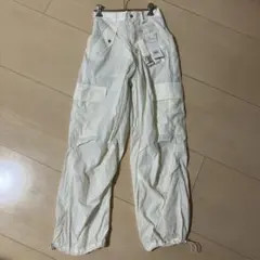 ☆AZUL by MOUSSY ホワイトカーゴパンツ M☆美品^ ^早い者勝ち