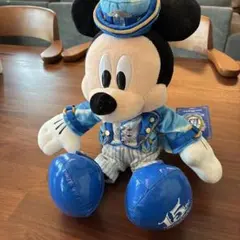 ［タグ付］ミッキーマウス 15周年記念 ぬいぐるみ