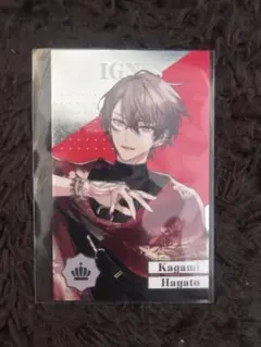 にじさんじ　8thAnniversary メタルカード　加賀美ハヤト