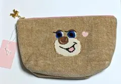 フェイラー ドアップテディガール コスメポーチ L（リボンチャーム）