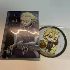 Dr.STONE アモカフェ特典 バースデーポストカード スタンリー 缶バッジ
