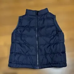 UNIQLO キッズ中綿ベスト 100cm ネイビー