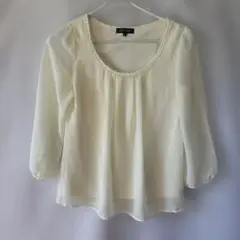 MISCH MASCH パールネックブラウス M 入学式