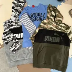 PUMA 迷彩柄 トレーナー 150センチ