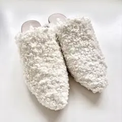 極美品！MOHI モヒ　バブーシュ サンダル スリッパ フラットヒール