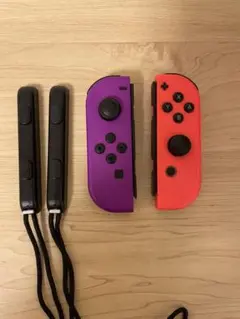 Nintendo Switch ジョイコン 紫 オレンジ　ジャンク品