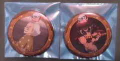 劇場版「鬼滅の刃」無限城編第一章コラボカフェ第三期　缶バッジ　獪岳＆師匠
