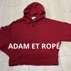 ONO ADAM ET ROPÉ アダムエロペ　パーカー レッド　レディース