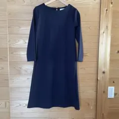 MELROSE CLAIRE noir 紺色ワンピース