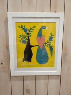 畑正憲　直筆　絵画　額入り 畑正憲 直筆 絵画 額入り - メルカリ