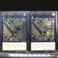 15784 No.39 希望皇ホープルーツ 2枚 レリーフ LVAL-JP048