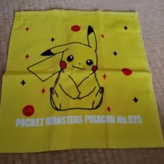 ポケモン ピカチュウ タオルハンカチ