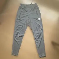 adidas トレーニングパンツ グレー Sサイズ