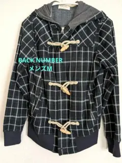 BACK NUMBER トグル・フード付き薄手アウター メンズM