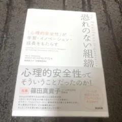 恐れのない組織 「心理的安全性」が学習・イノベーション・成長をもたらす