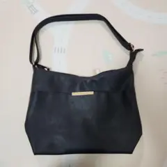 シューラルー ダブルフェイスショルダーバッグ　黒