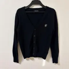 キッズカーディガン140A COMM CA ISM ブラック