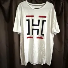 TOMMY HILFIGER ホワイト 白Tシャツ XL メンズ　半袖　トップス
