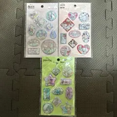 【新品未使用】ディズニー ウォーターシール3枚