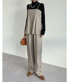 リエディ セットアップ風ドッキングオールインワン