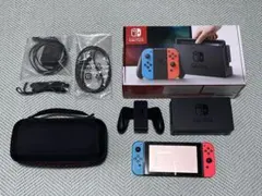 Nintendo Switch 本体 ケース、保護フィルムつき