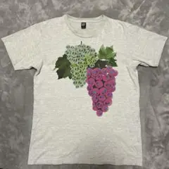ブドウデザイン Tシャツ Lサイズ 大人気y2kデザインTシャツストアグラニフ