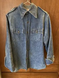 Levi's 70s vintage BIGE デニムシャツ