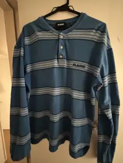 XLARGE ストライプ ロンT 長袖　L